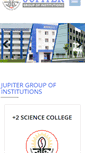 Mobile Screenshot of jupiter.ac.in