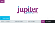 Tablet Screenshot of jupiter.co.uk